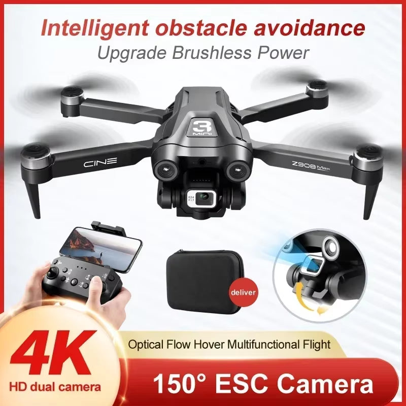Xiaomi Mijia Z908 Pro /MAX 8K Drone ESC Professional 4K Dron Optical Flow Localization 3Sided Obstacle Avoidance Quadcopter Toys