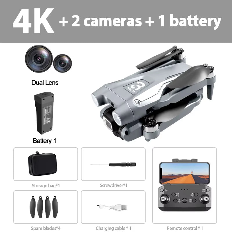 Xiaomi Mijia Z908 Pro /MAX 8K Drone ESC Professional 4K Dron Optical Flow Localization 3Sided Obstacle Avoidance Quadcopter Toys